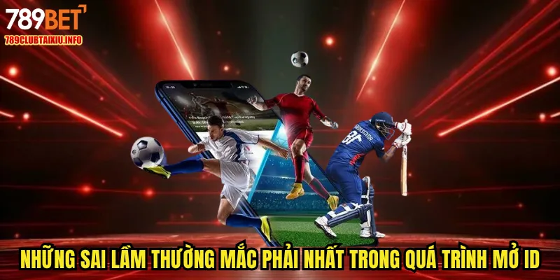 Những sai lầm thường mắc phải nhất trong quá trình mở ID